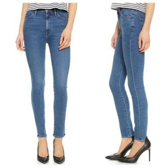 MOTHER x Candice Swanepoel High Rise Swooner Jeans